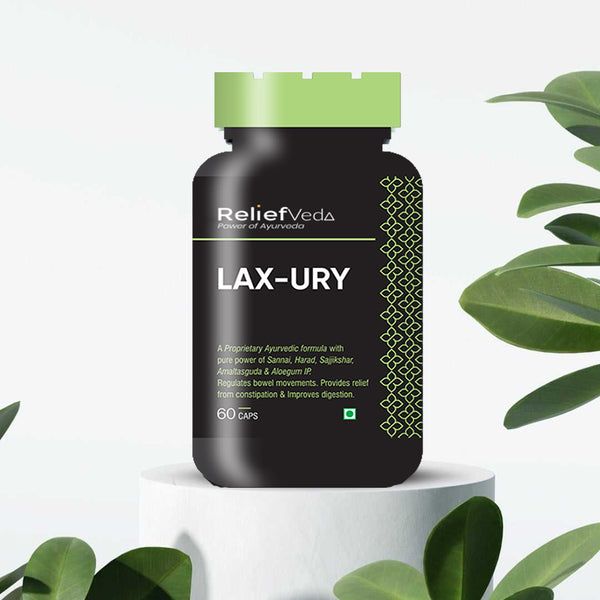 Baidyashakti LAX-URY (Ayurvedic Treatment for Irregular Bowel, Constipation,  Acidity & Gas)